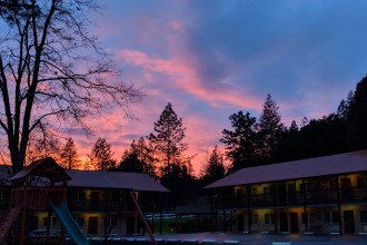 Yosemite Westgate at Night